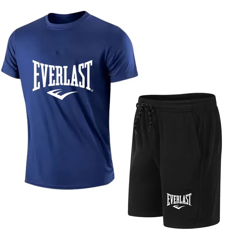 Summer Clothing Brands - Męski zestaw EVERLAST: T-shirt + Szorty