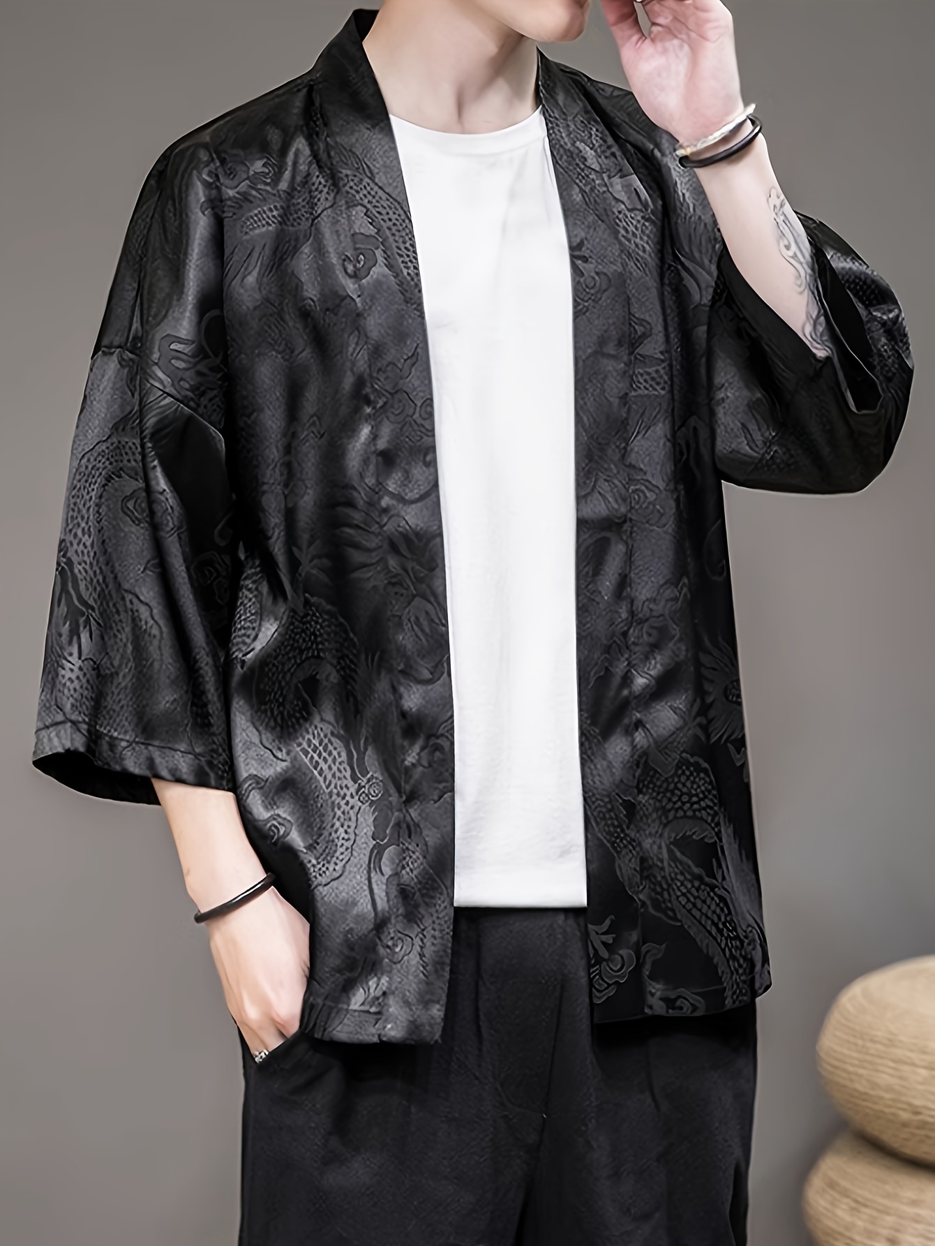 Summer Clothing Design - Męskie kimono na lato 2026 z