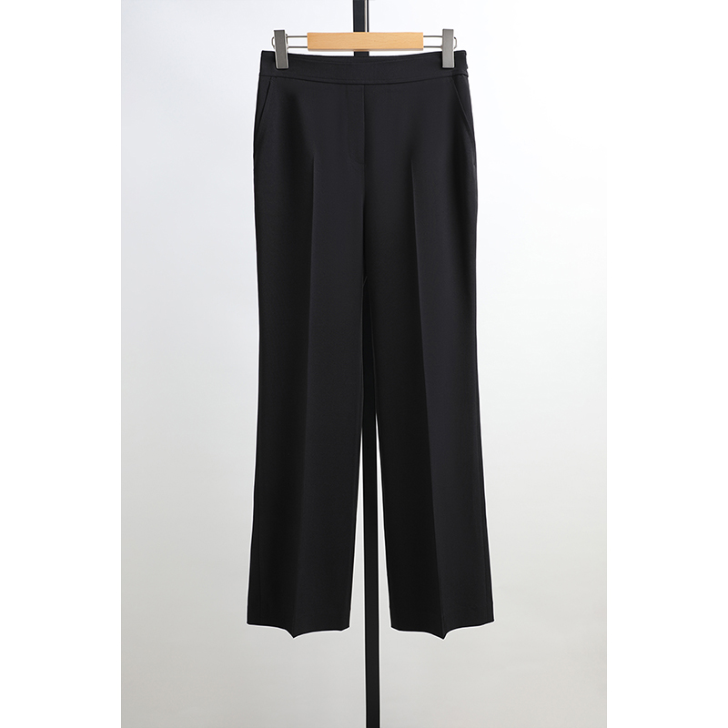Summer Clothing Brands - Spodnie garniturowe z wysokim stanem i