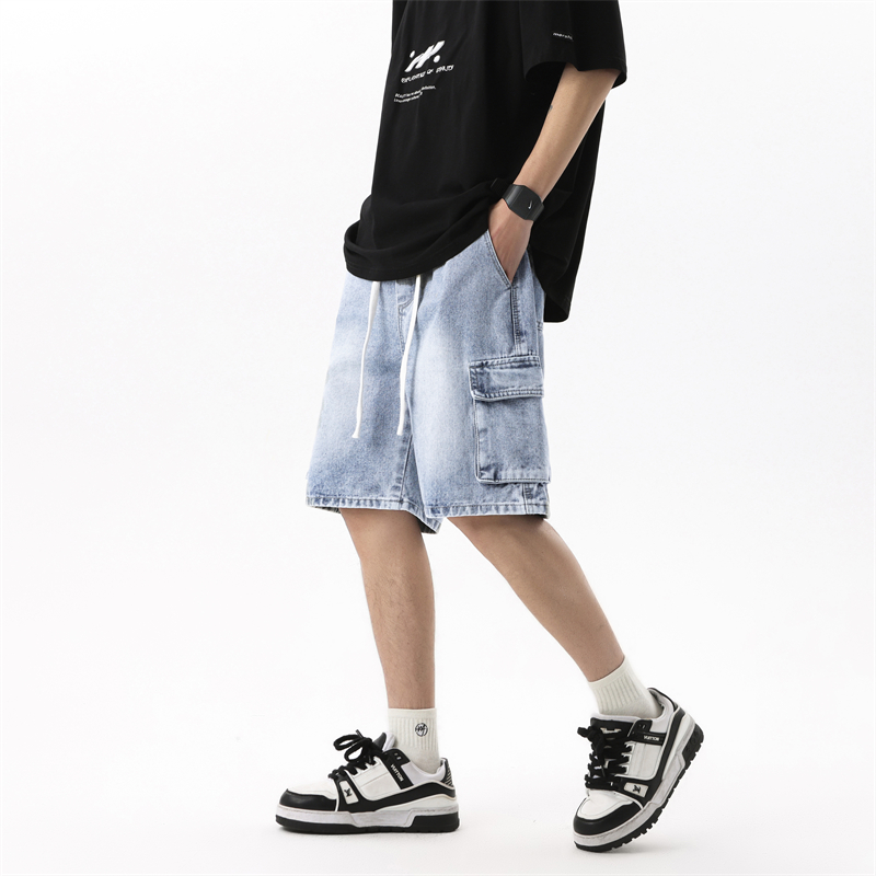 Summer Clothing Brands - Letnie męskie szorty jeansowe w stylu
