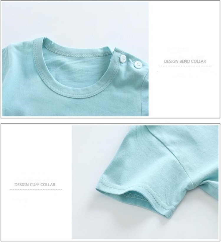 Bawełniane koszulki + spodenki – Summer Clothing Newborn recenzja i cena