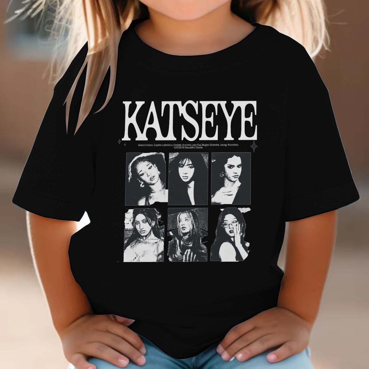 KATSEYE Print Letnie bluzki dl – Summer Clothing Newborn recenzja i cena