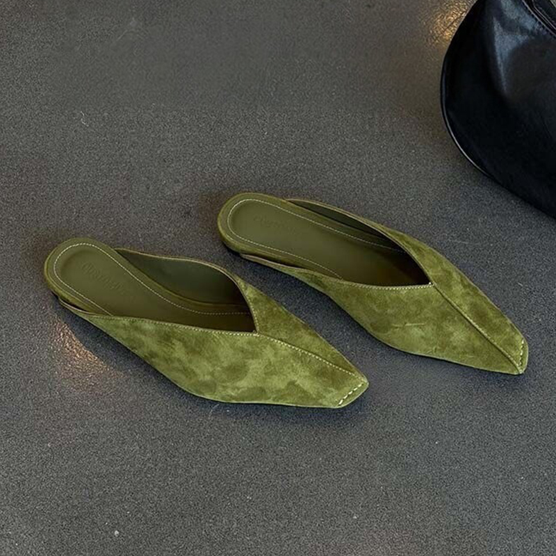 Klapki damskie, mule, płaskie  – Summer Clothing Brands recenzja i cena